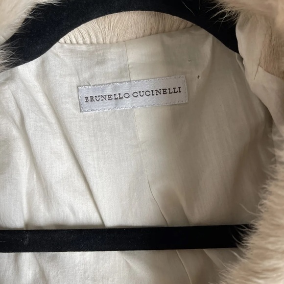 Brunello Cucinelli fur coat size 42 - Picture 10 of 13
